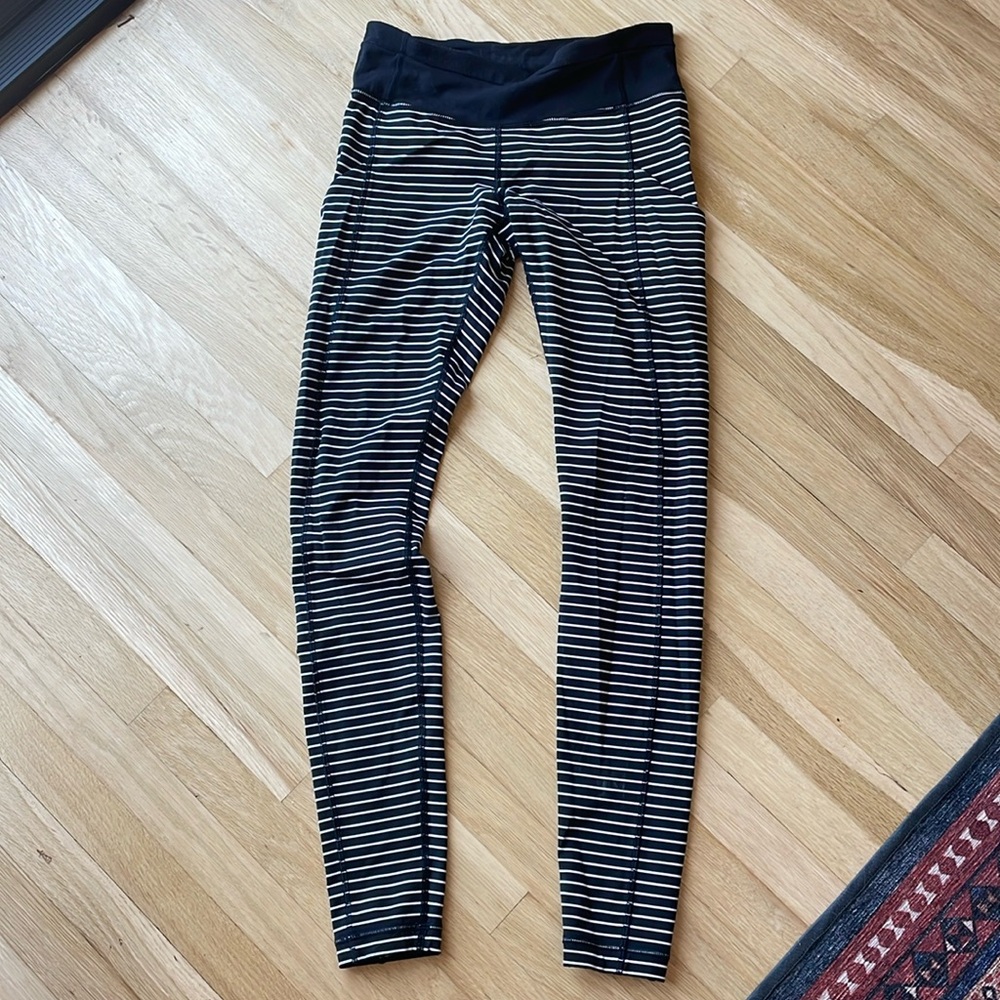 Lululemon striped pocket pants